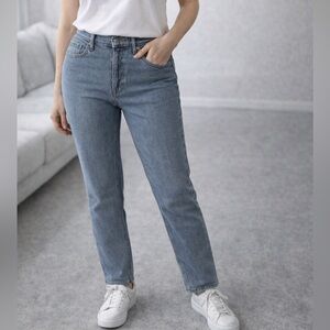 045. Everlane Light Blue Straight Leg Women's Jeans